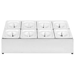 Container gastronorm VidaXL 51225 (Inox) Thumb