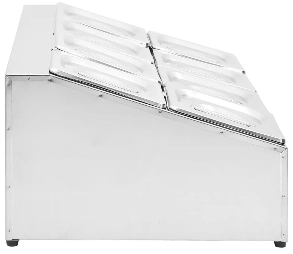 Container gastronorm VidaXL 51225 (Inox)