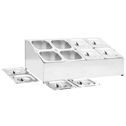 Container gastronorm VidaXL 51225 (Inox) Thumb