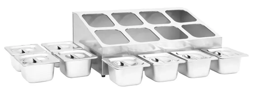 Container gastronorm VidaXL 51225 (Inox)
