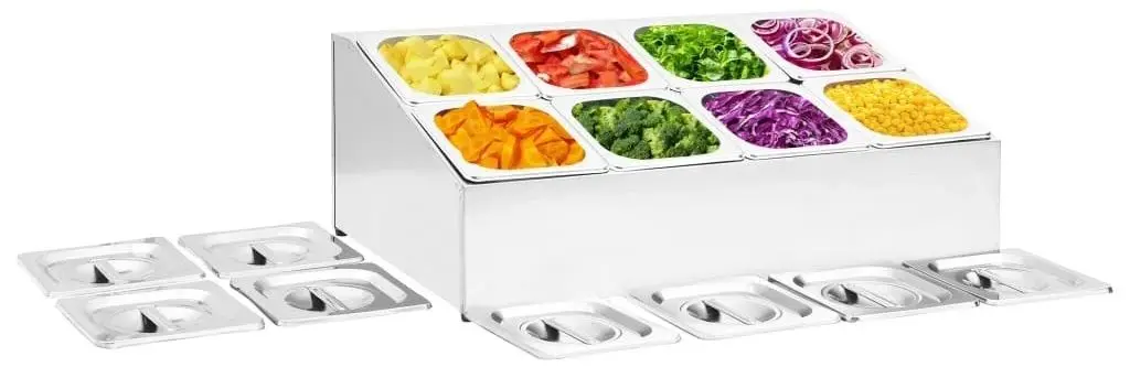 Container gastronorm VidaXL 51225 (Inox)