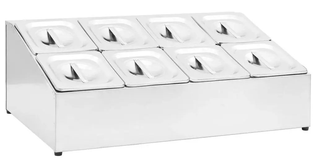 Container gastronorm VidaXL 51225 (Inox)