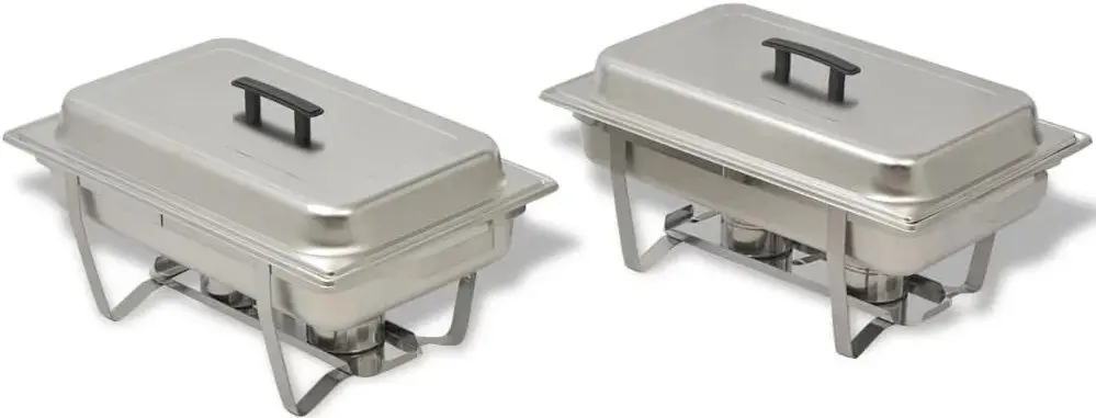 Набор гастроемкостей для подогрева пищи VidaXL 50528 (Inox)