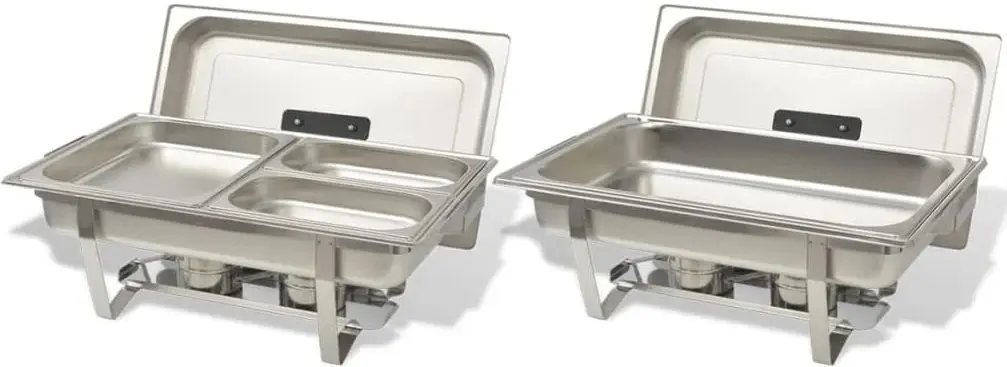 Набор гастроемкостей для подогрева пищи VidaXL 50528 (Inox)