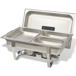 Набор гастроемкостей для подогрева пищи VidaXL 50528 (Inox) Thumb