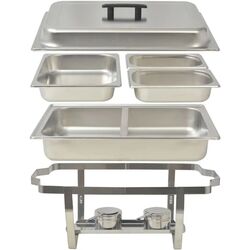 Набор гастроемкостей для подогрева пищи VidaXL 50528 (Inox) Thumb