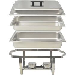 Набор гастроемкостей для подогрева пищи VidaXL 50529 (Inox) Thumb