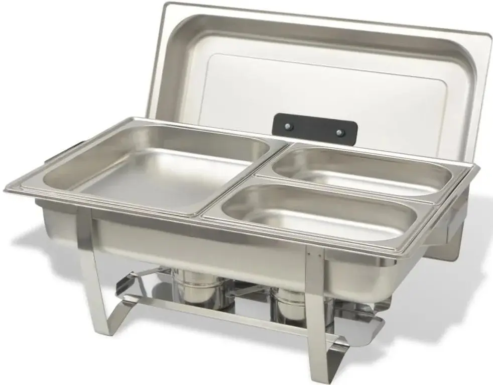Набор гастроемкостей для подогрева пищи VidaXL 50529 (Inox)