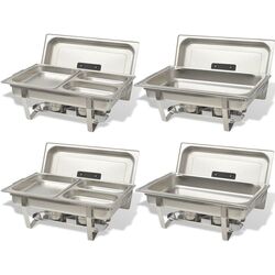 Набор гастроемкостей для подогрева пищи VidaXL 50530 (Inox) Thumb