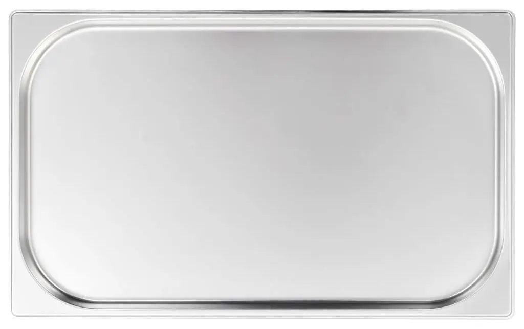 Set de recipiente gastronorm VidaXL 50878 1/1 4pcs (Silver)
