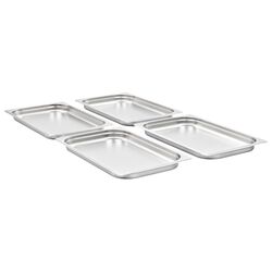 Set de recipiente gastronorm VidaXL 50879 1/1 4pcs (Silver) Thumb