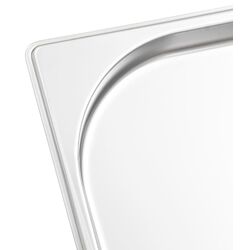 Set de recipiente gastronorm VidaXL 50885 1/2 8pcs (Silver) Thumb