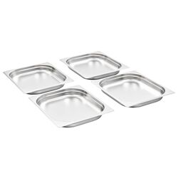 Set de recipiente gastronorm VidaXL 50886 1/2 8pcs (Silver) Thumb