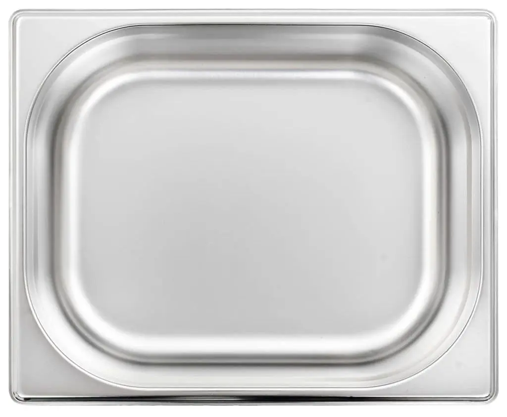 Set de recipiente gastronorm VidaXL 50888 1/2 4pcs (Silver)
