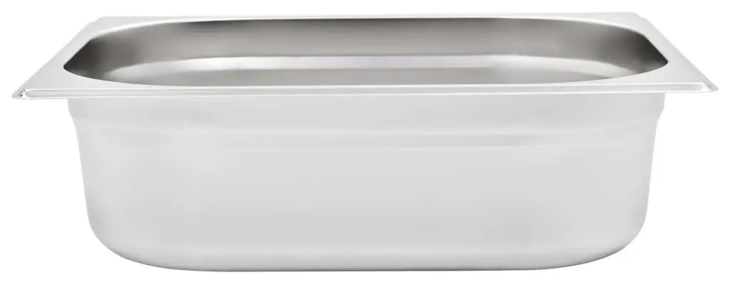 Set de recipiente gastronorm VidaXL 50888 1/2 4pcs (Silver)