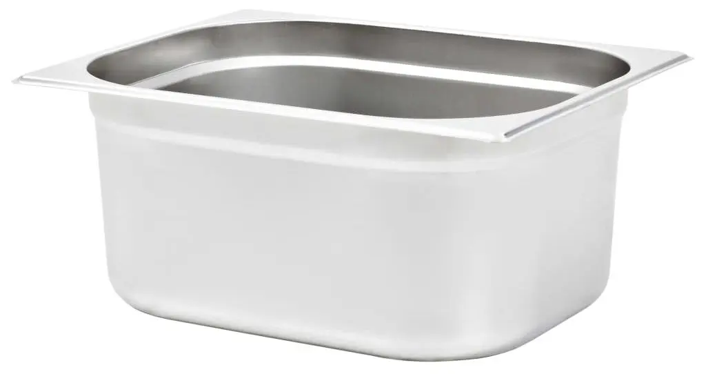 Набор гастроемкостей VidaXL 50889 1/2 2pcs (Silver)