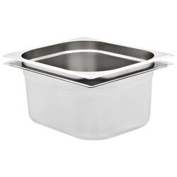 Набор гастроемкостей VidaXL 50889 1/2 2pcs (Silver)