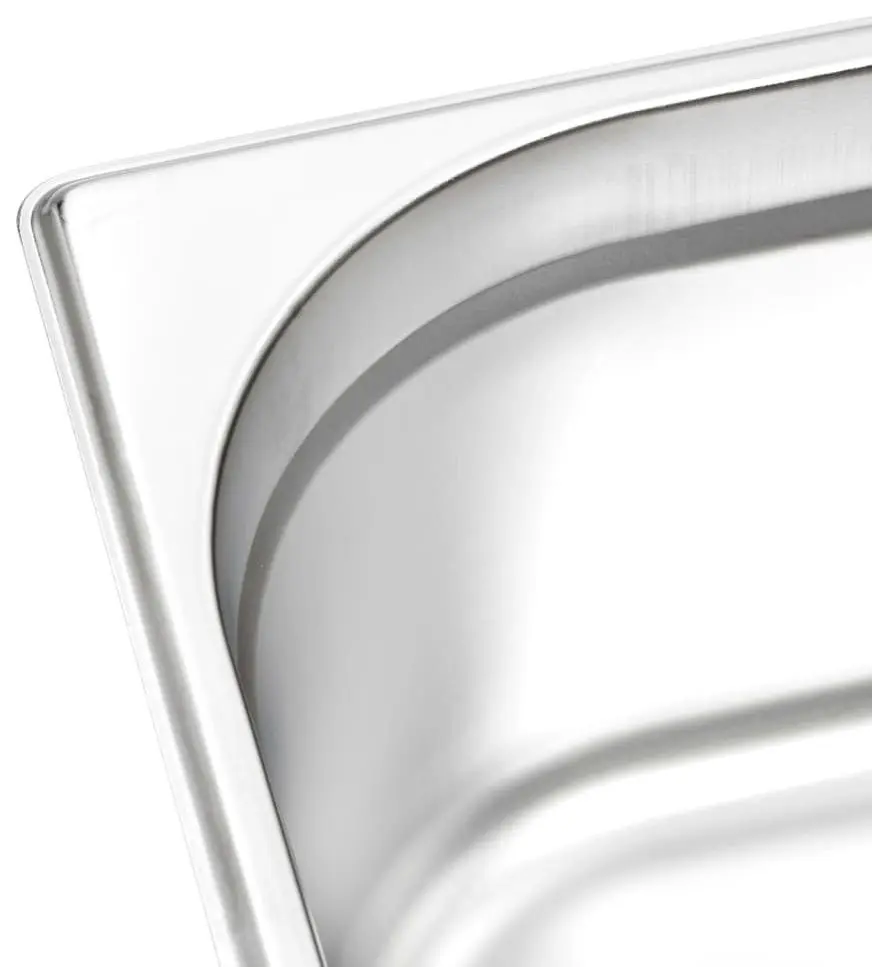 Набор гастроемкостей VidaXL 50889 1/2 2pcs (Silver)