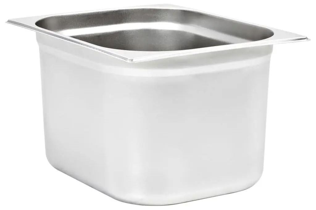 Набор гастроемкостей VidaXL 50890 1/2 2pcs (Silver)