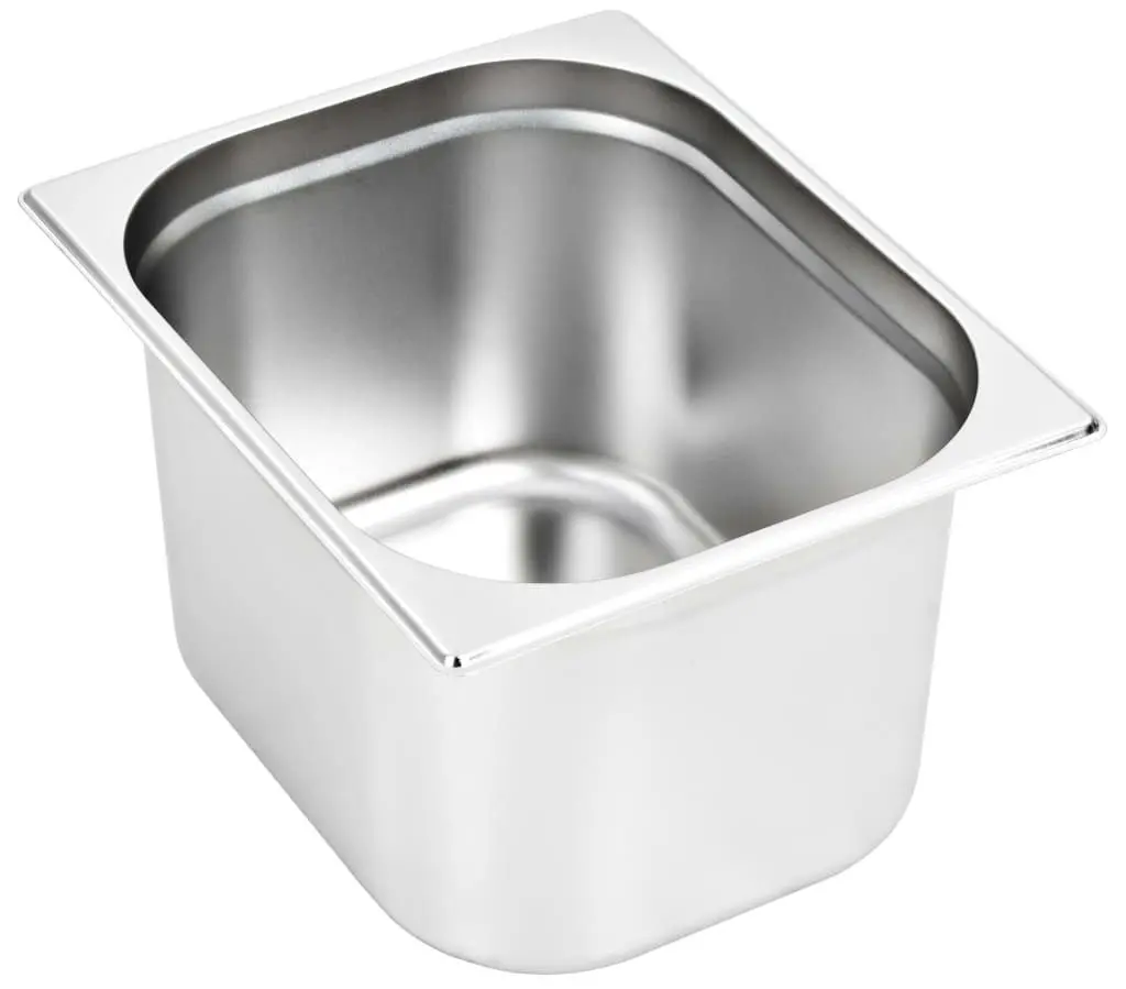 Набор гастроемкостей VidaXL 50890 1/2 2pcs (Silver)