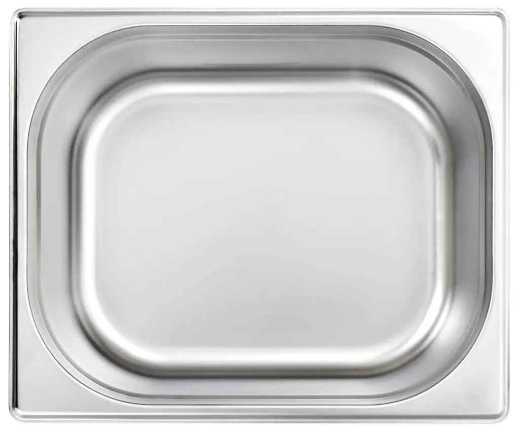 Набор гастроемкостей VidaXL 50890 1/2 2pcs (Silver)