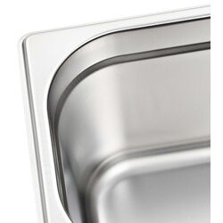 Set de recipiente gastronorm VidaXL 50896 1/3 4pcs (Silver) Thumb