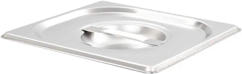 Set capace pentru recipiente gastronormice VidaXL 50910 1/6 8pcs (Silver)