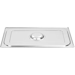 Set capace pentru conteiner gastronom VidaXL 50884 (Inox) Thumb