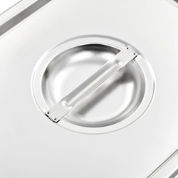 Set capace pentru conteiner gastronom VidaXL 50891 (Inox) Thumb