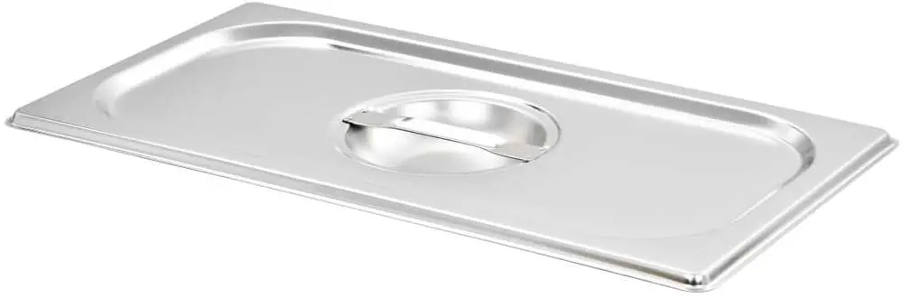 Set capace pentru conteiner gastronom VidaXL 50898 (Inox)