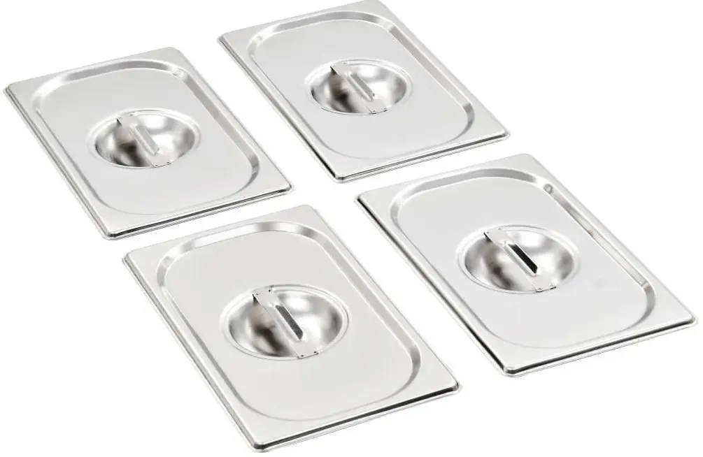 Набор крышек для гастроёмкости VidaXL 50905 (Inox)