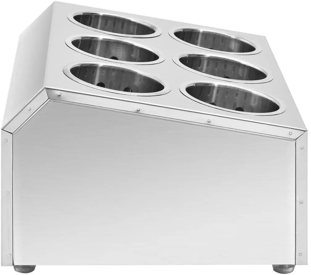 Подставка для столовых приборов VidaXL 51230 (Inox)