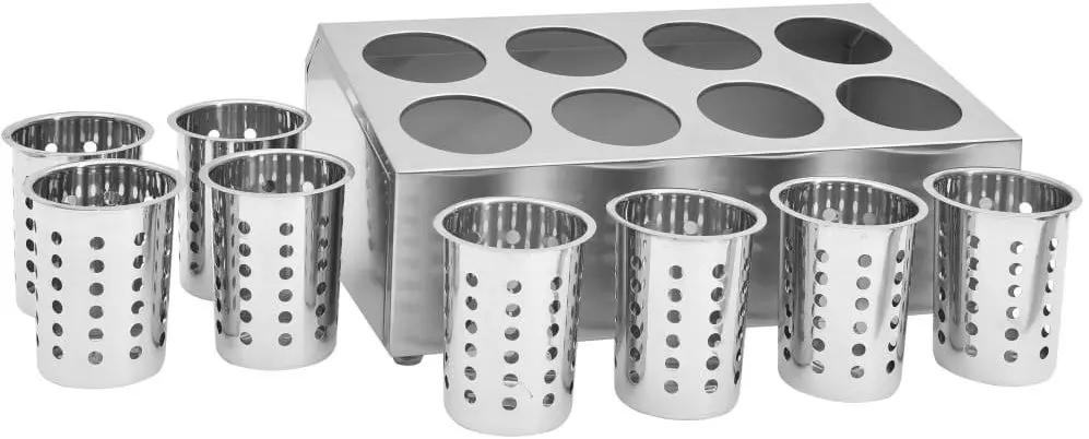 Suport de tacamuri VidaXL 51231 (Inox)