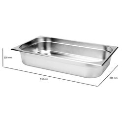 Гастроемкость Yato YG-00253 1/1 (Inox) Thumb