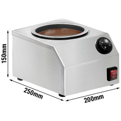 Aparat pentru topirea ciocolatei GGM Gastro SCSGIC2 (Inox) Thumb