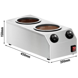 Aparat pentru topirea ciocolatei GGM Gastro SCSGIC4 (Inox) Thumb