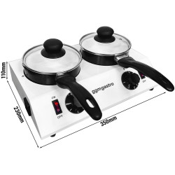 Аппарат для плавления шоколада GGM Gastro SSGK1+1 (Inox) Thumb