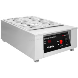 Аппарат для плавления шоколада GGM Gastro SSGK6 (Inox/Black)