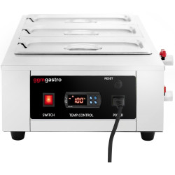 Аппарат для плавления шоколада GGM Gastro SSGN3 (Inox/Black) Thumb