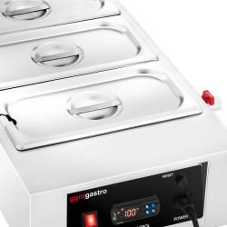 Аппарат для плавления шоколада GGM Gastro SSGN3 (Inox/Black) Thumb