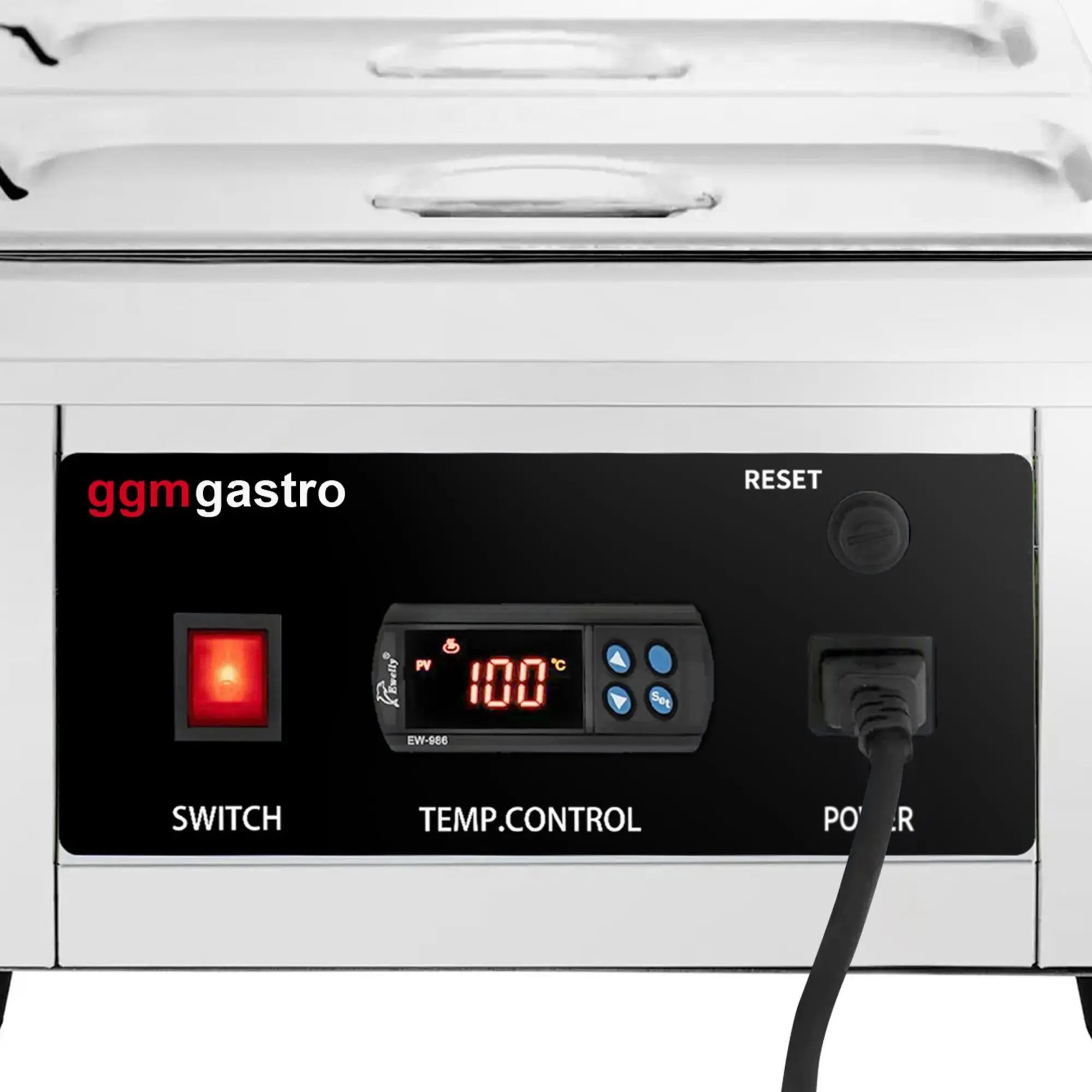 Аппарат для плавления шоколада GGM Gastro SSGN3 (Inox/Black) - 4