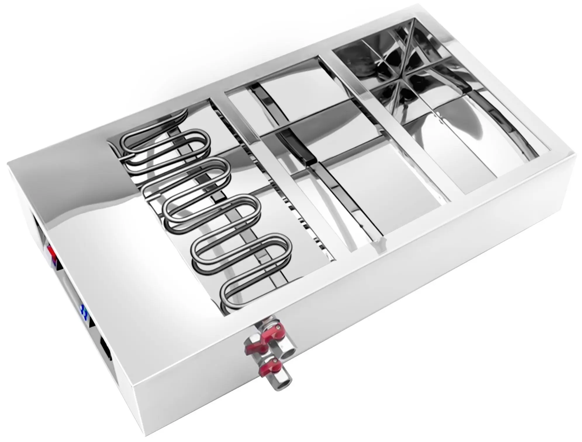 Аппарат для плавления шоколада GGM Gastro SSGN3 (Inox/Black) - 6