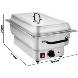 Chafing dish electric GGM Gastro CDH230 (Inox) Thumb