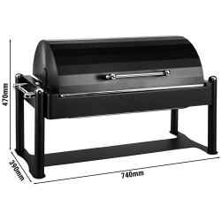 Chafing dish GGM Gastro CDDG11 (Black) Thumb