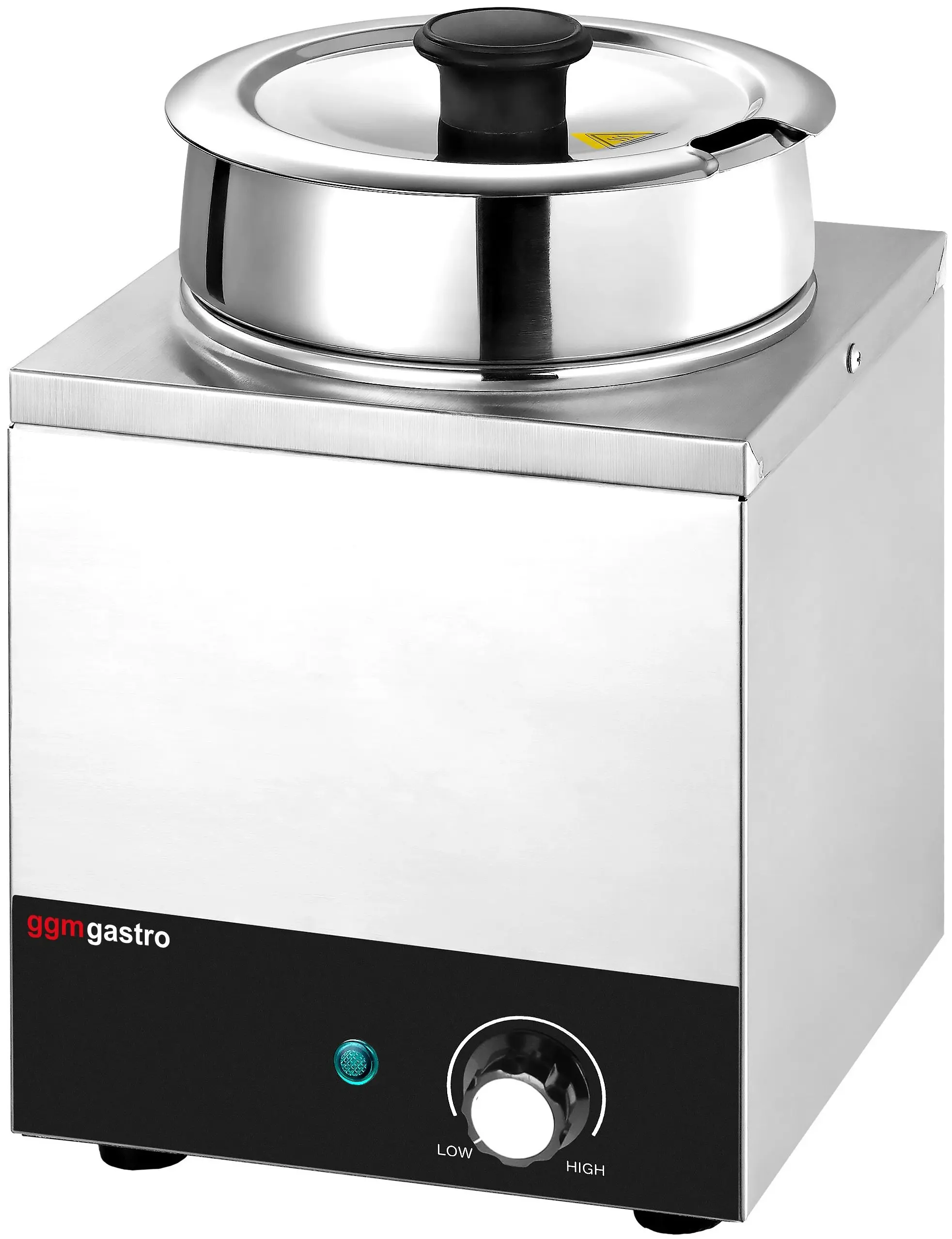 Marmita pentru supă GGM Gastro BHPV35-1 (Inox/Black) - 2