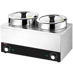 Marmita pentru supe GGM Gastro BHPV35-2 (Inox/Black) Thumb