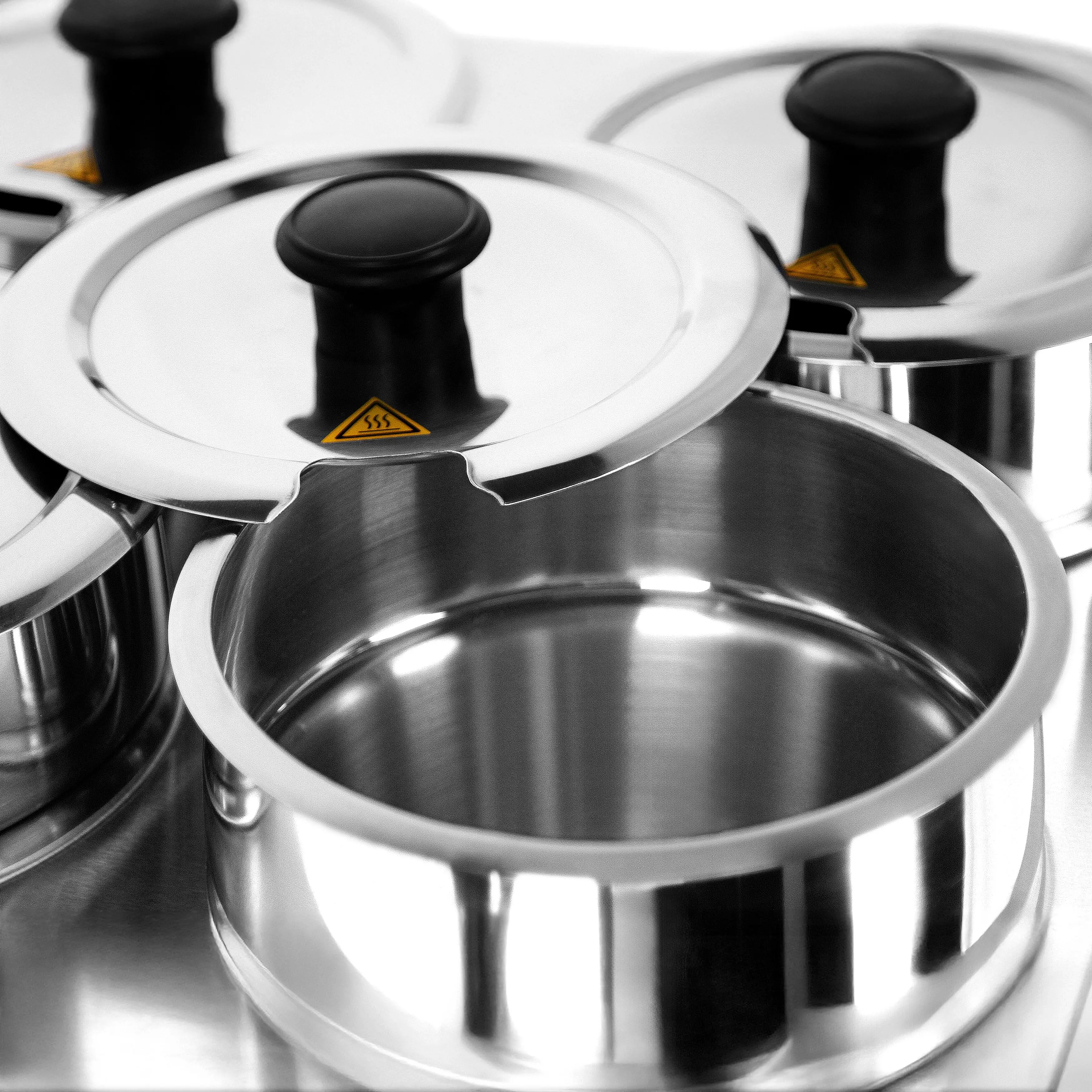 Marmita pentru supe GGM Gastro BHPV35-4 (Inox) - 4
