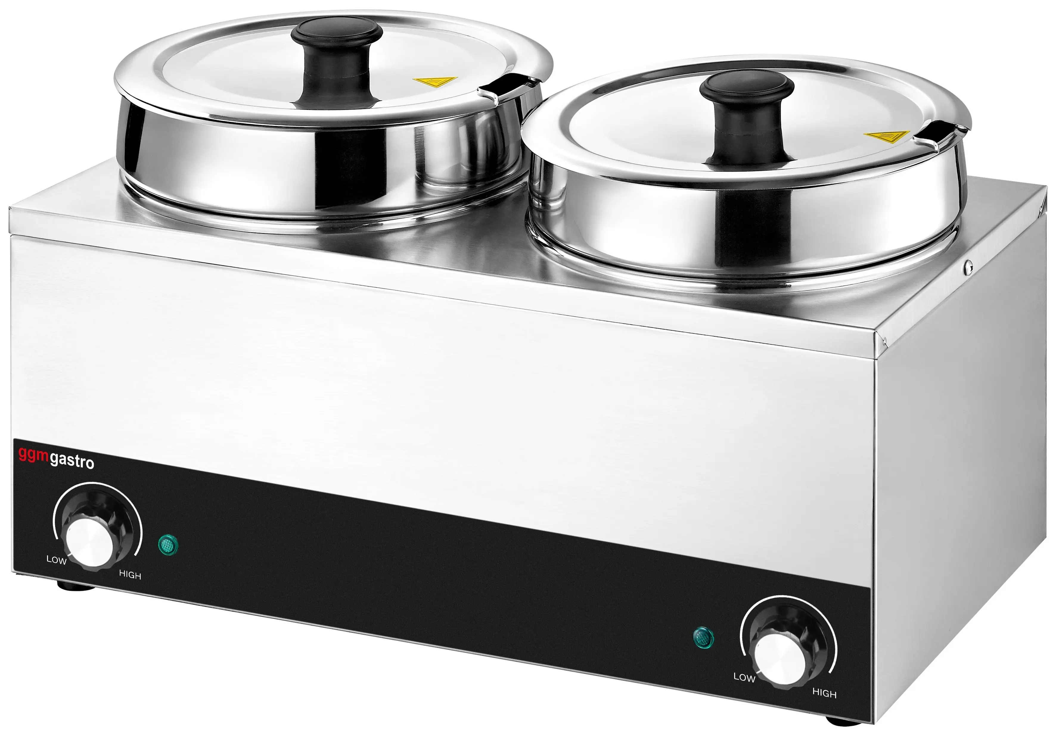 Marmita pentru supe GGM Gastro BHPV65-2 (Inox/Black) - 2