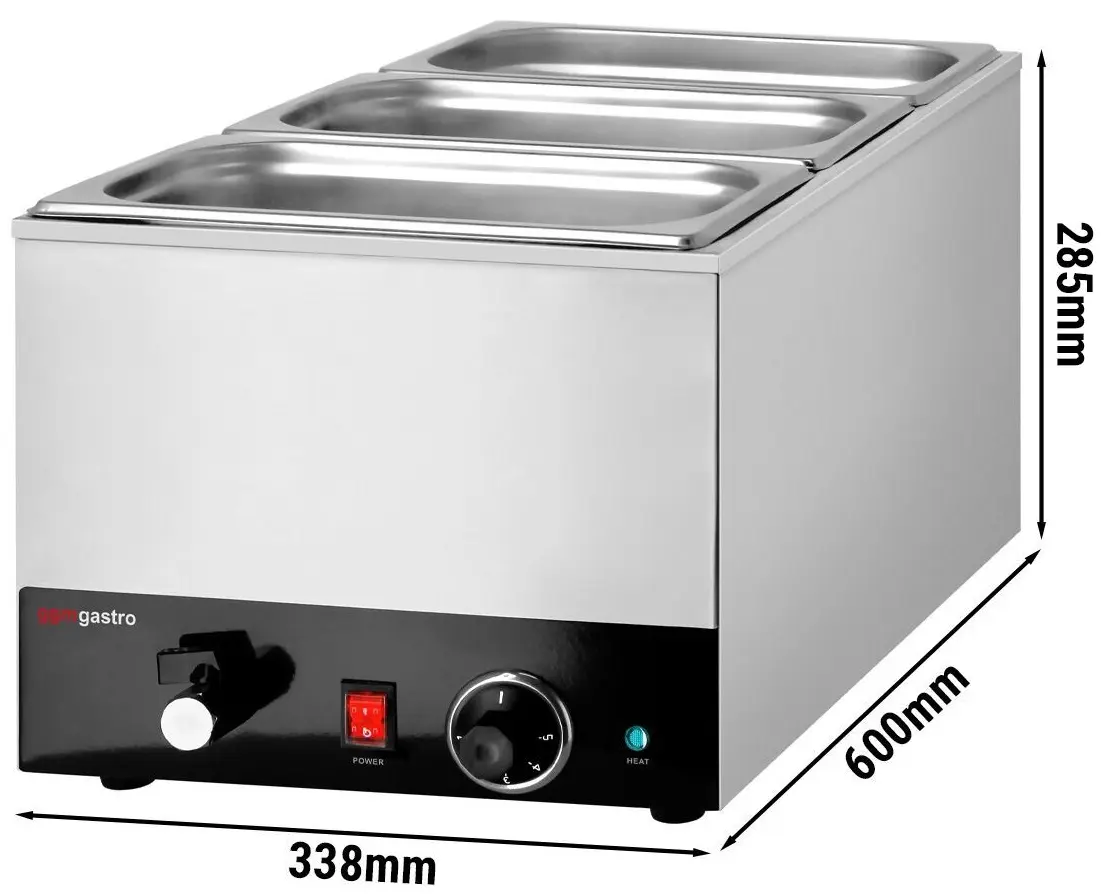Marmita GGM Gastro BMH200 (Inox/Black) - 9
