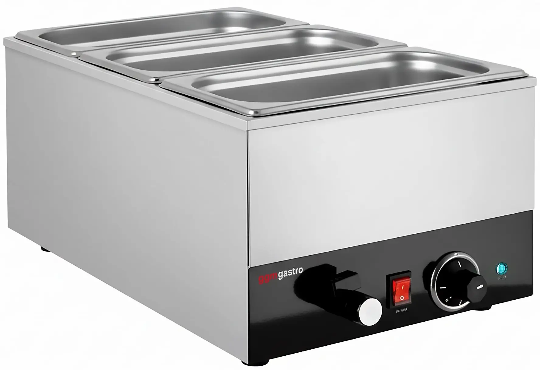 Marmita GGM Gastro BMH230 (Inox/Black) - 2